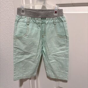 Mint Green Kids Shorts Boy’s green pant size 5-6T little boy’s short bottom